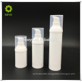 15ml 30ml 50ml pp airless bottle cosmetic airless pump bottle white